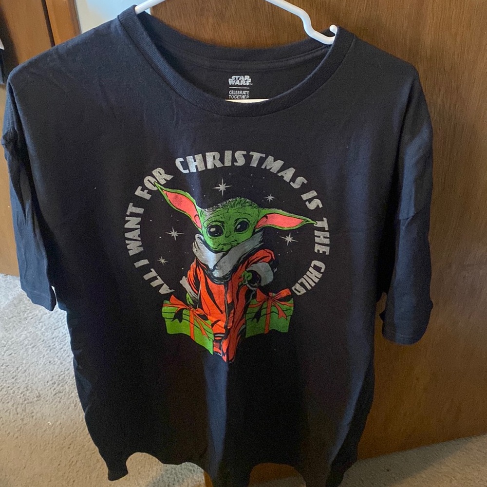 Star Wars Christmas child tee 2xl